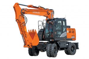 Экскаватор колёсный Hitachi ZX 210